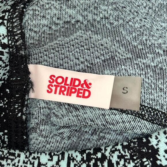 Solid & Striped Women's Python Bike Shorts - Picture 4 of 4